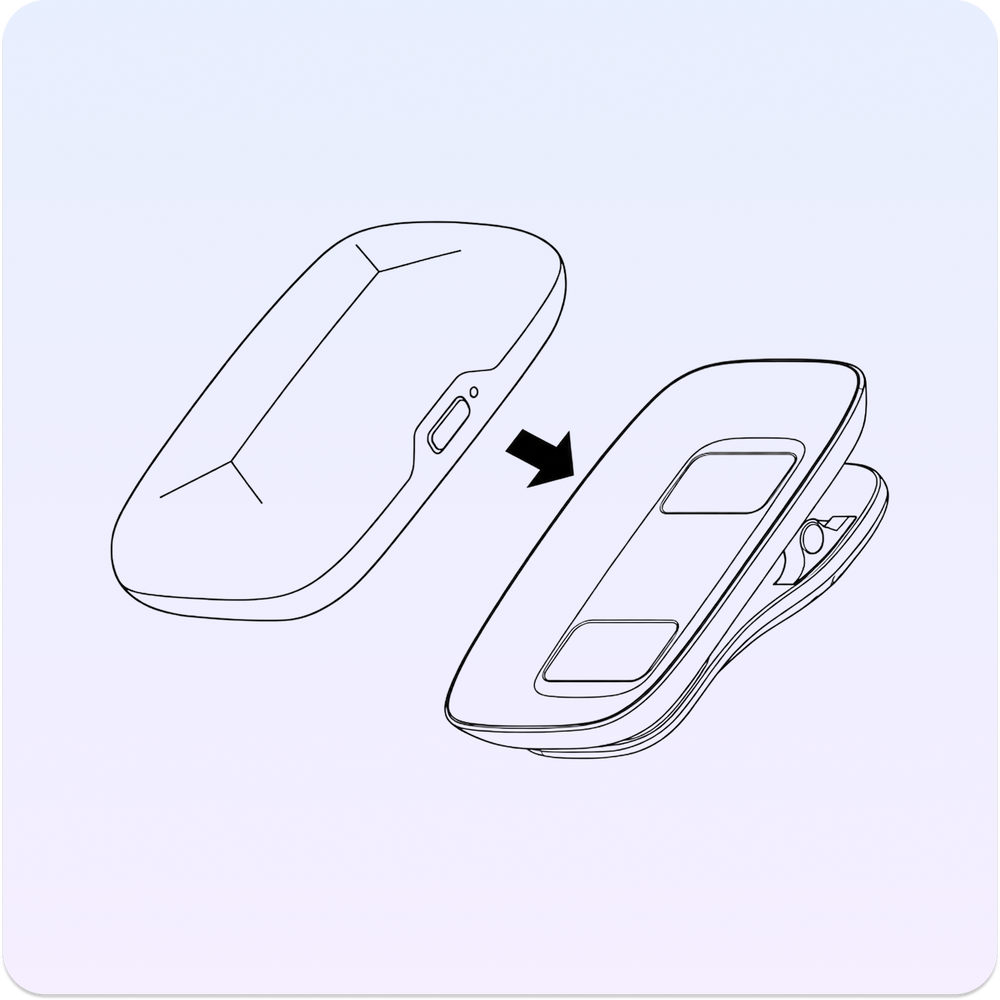 Memoket Gem Pin Clip