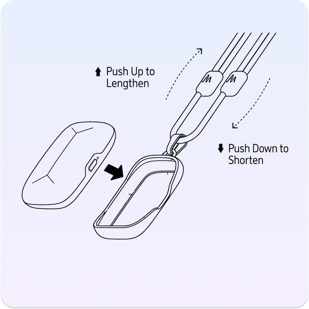 Memoket Gem Lanyard