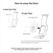 Memoket Gem + Smartwatch Co-Wear Band
