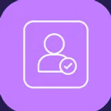 Shield with check icon representing permission-based access