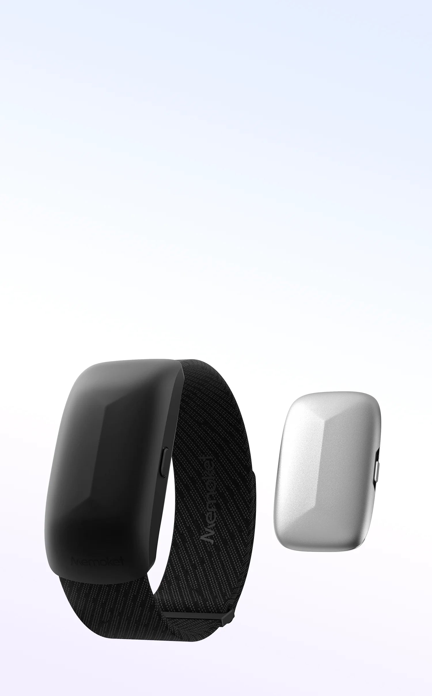 Memoket Gem and wristband components