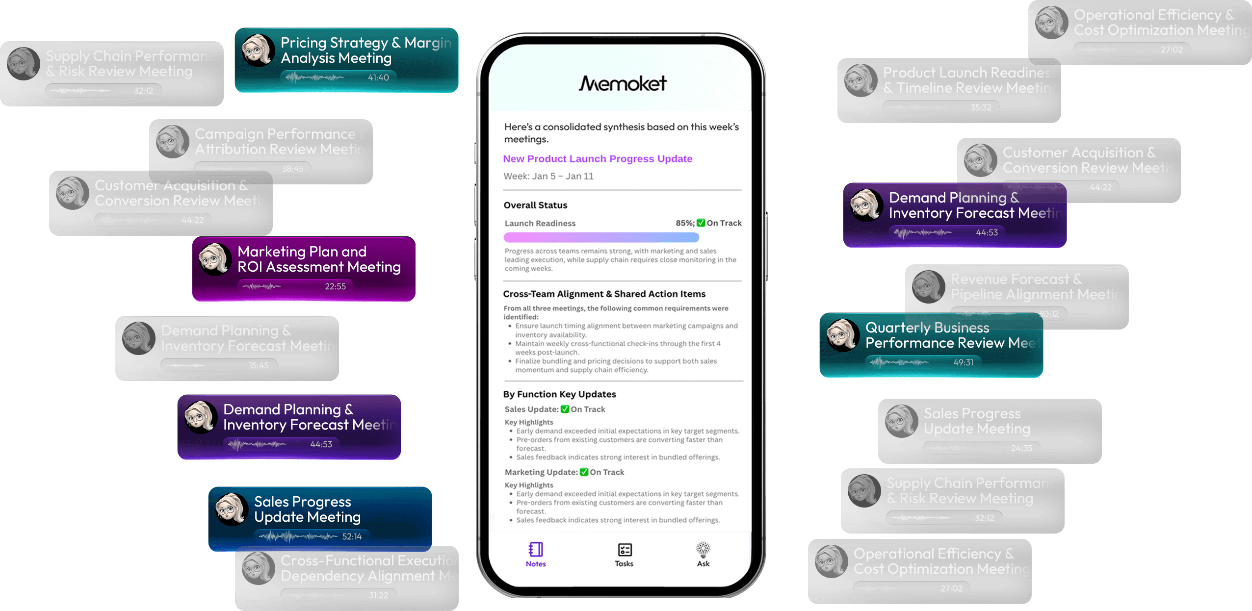 Memoket connects your memory across conversations, topics and time