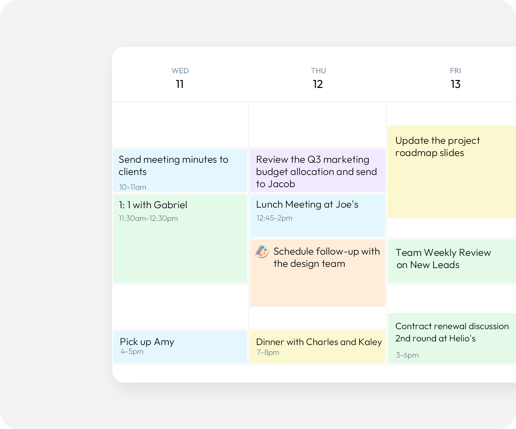 Automatic calendar sync video preview
