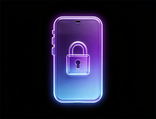 Phone with lock icon representing multi-layer encryption