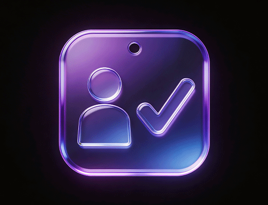 Shield with check icon representing permission-based access