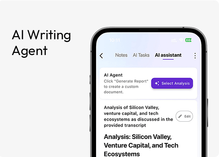 AI Writing Agent