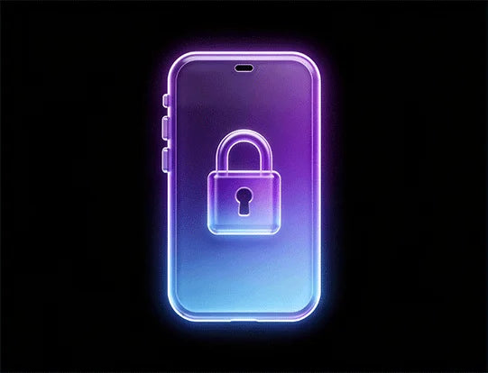 Phone with lock icon representing multi-layer encryption