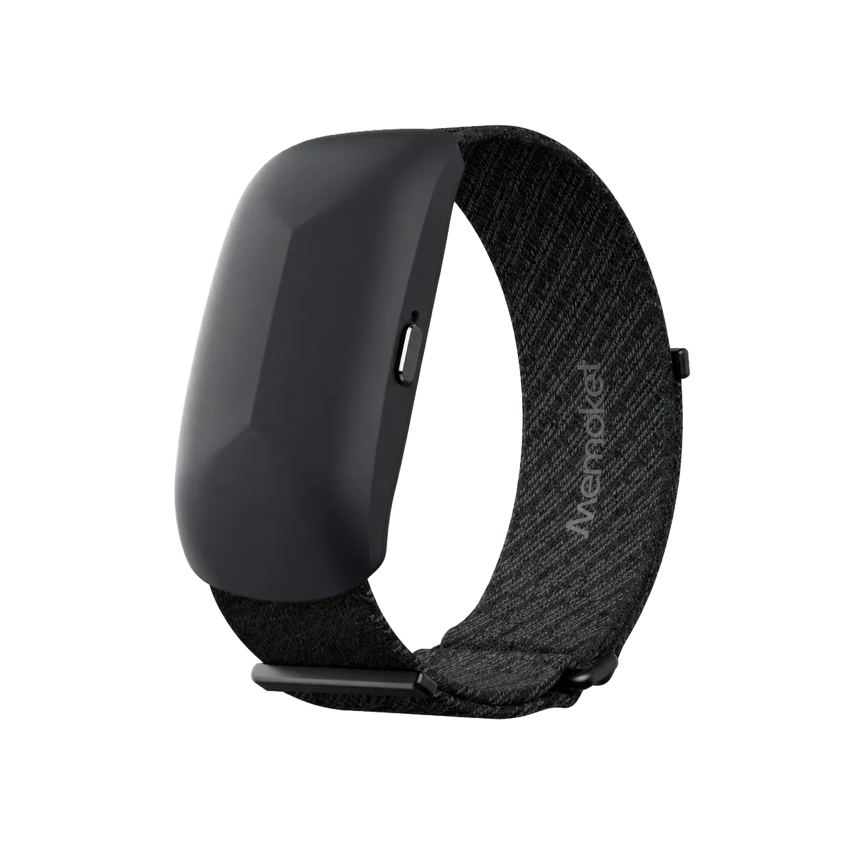 Black Memoket Gem fabric wristband