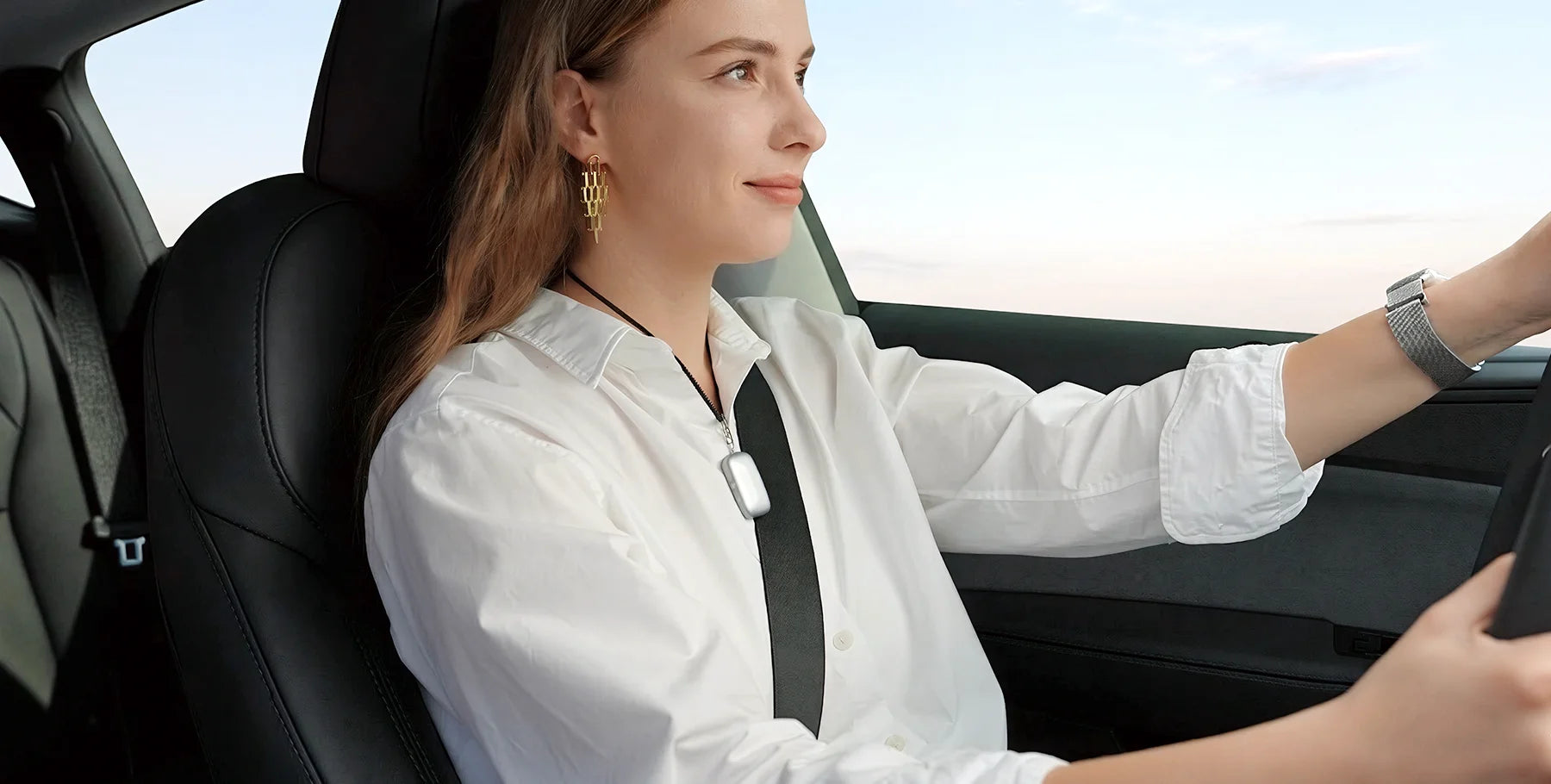 Hands-free recording during a drive